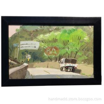 Bedroom Wall Art Decoration Beauty Handmade oil paintings o